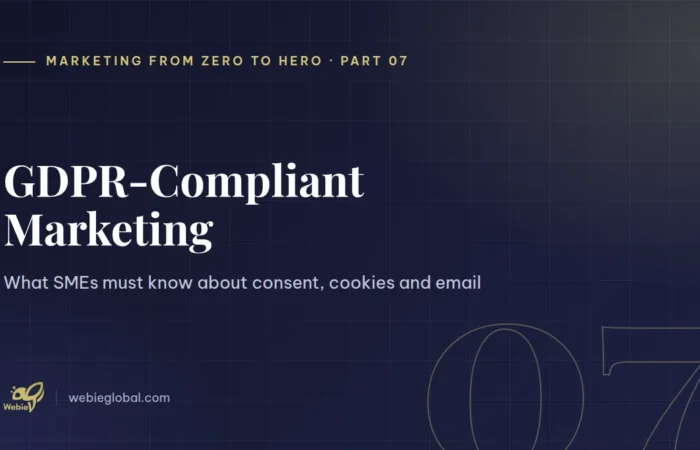 GDPR-compliant marketing for SMEs: what you must know