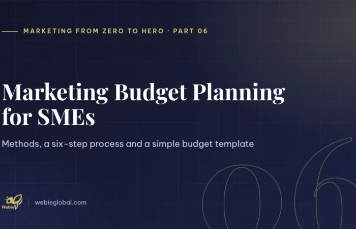 Marketing budget planning for SMEs — Marketing from Zero to Hero part 6