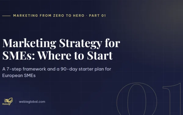 Marketing strategy for SMEs: where to start – Webie Global guide