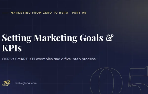 Setting marketing goals and KPIs with OKR vs SMART — Marketing from Zero to Hero part 5