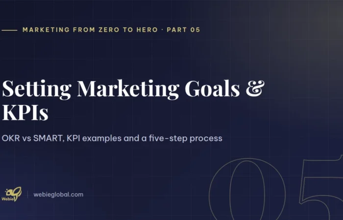 Setting marketing goals and KPIs with OKR vs SMART — Marketing from Zero to Hero part 5
